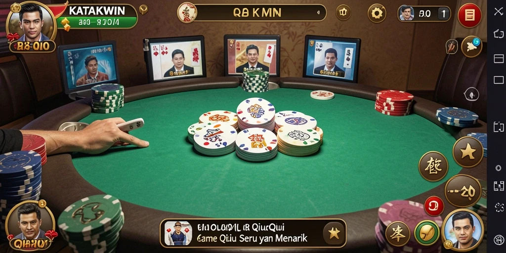 Screenshot gameplay QiuQiu dari KATAKWIN yang seru.