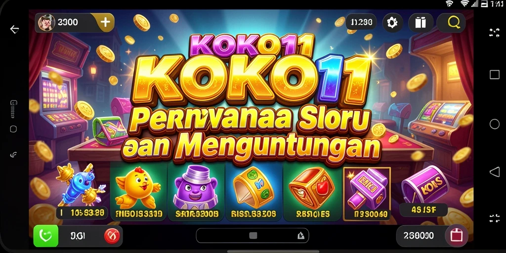 Screenshot gameplay KOKO11 yang menampilkan keseruan permainan Slot.