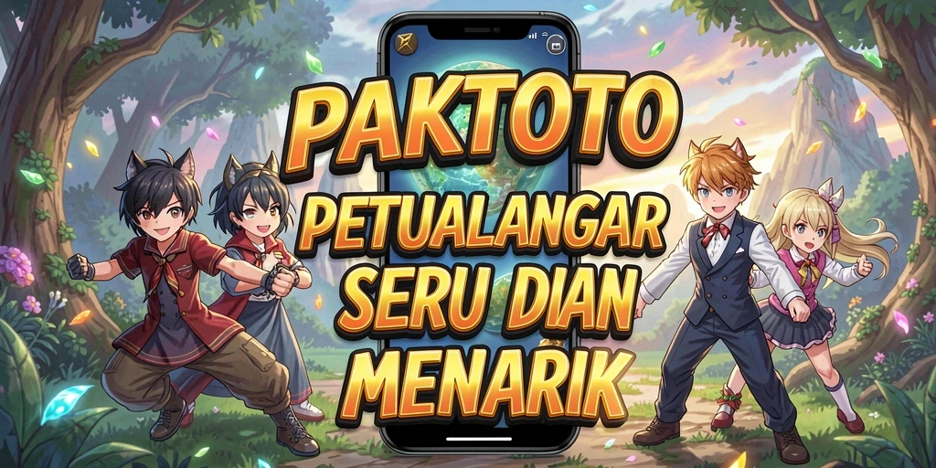 Screenshot PAKTOTO menampilkan karakter Anime yang sedang bertarung.