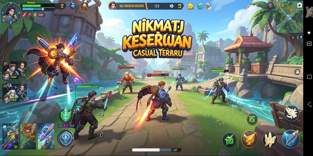 Screenshot dari gameplay V87 yang seru dan menyenangkan.