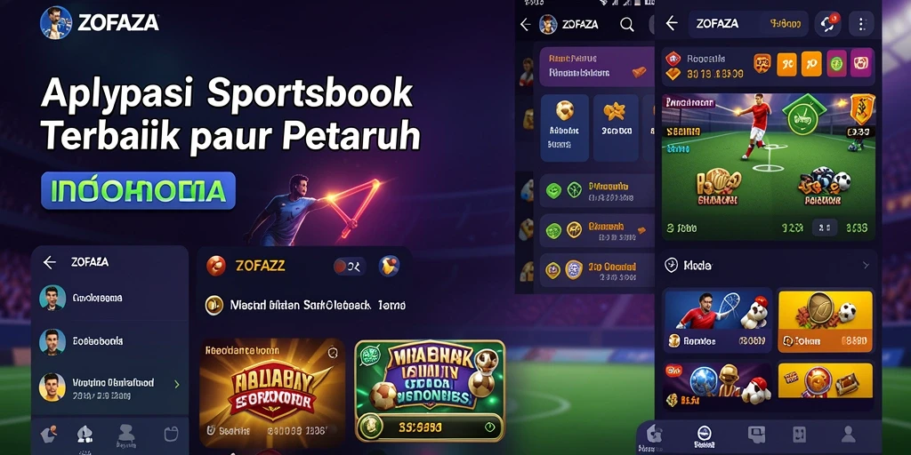 Tampilan antarmuka ZOFAZA yang menarik dan interaktif.