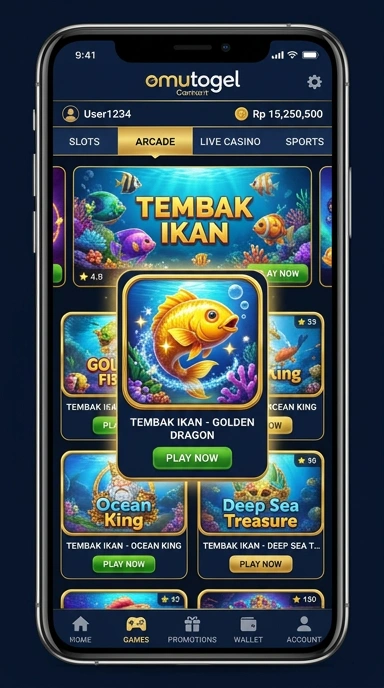 Screenshot aplikasi Omutogel saat proses unduh berlangsung.